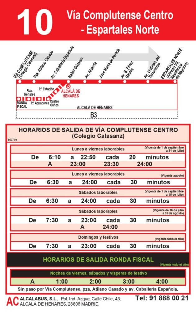 linea 10 ida