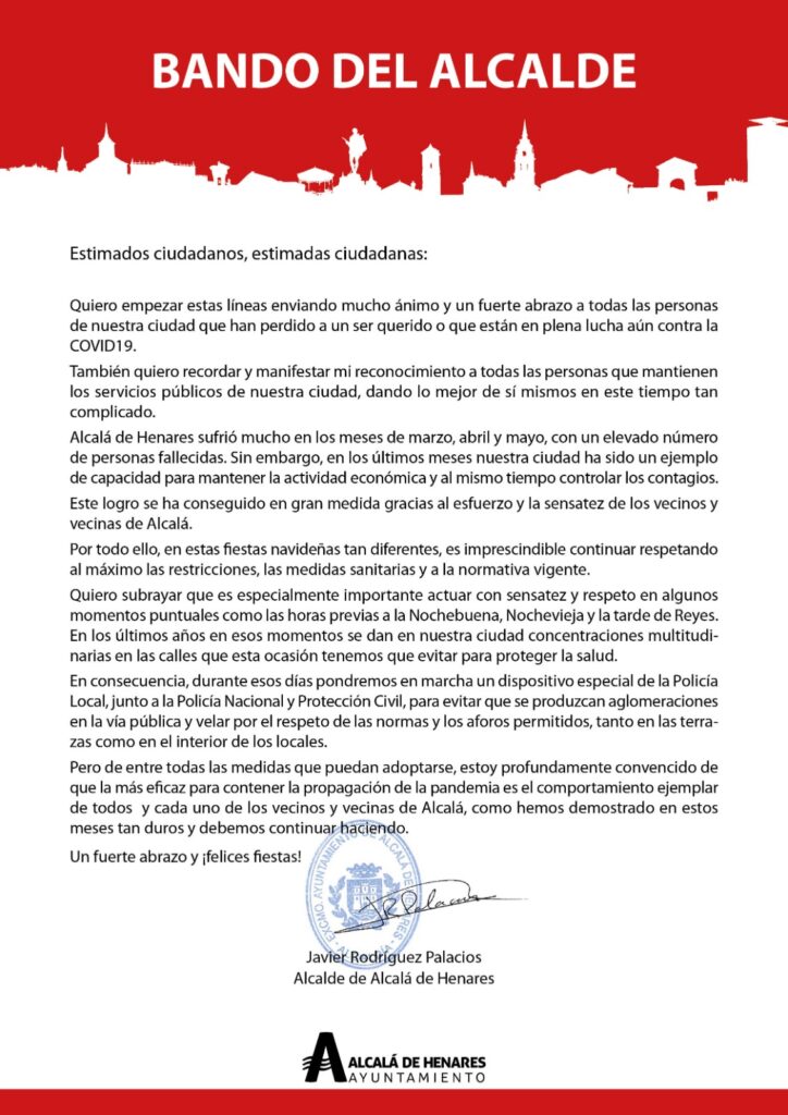 Bando del Alcalde