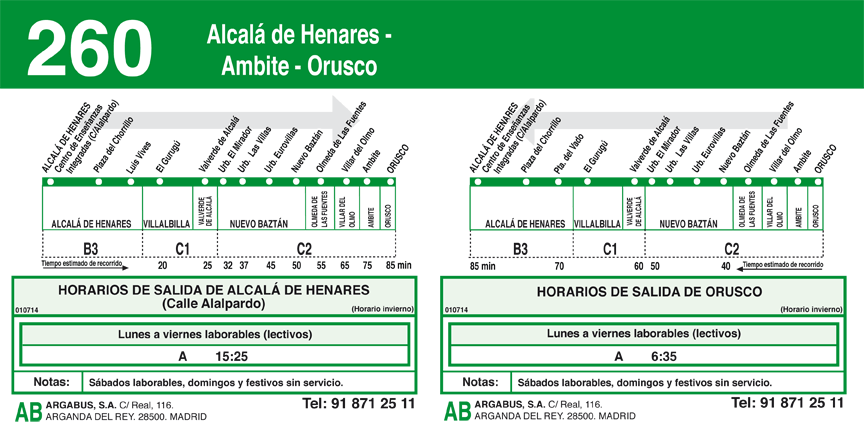 linea 260